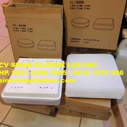 Kap Lampu Baret Kotak 22 Watt
